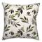 Watercolor Leaves Pattern 18" x 18" Throw Pillow